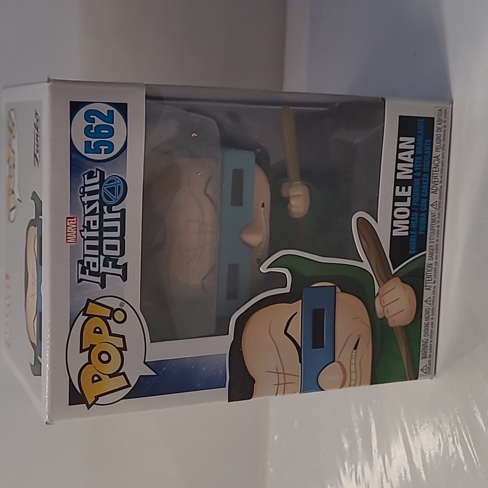 Funko pop Marvel fantastic four 562 mole man vinyl figure